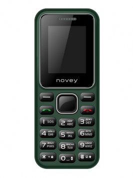 Кнопочный телефон Novey 104C Green