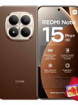 Xiaomi Redmi Note 15 Pro 5G+ 12/512 GB Mocha Brown