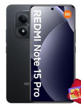 Xiaomi Redmi Note 15 Pro 4G Black 12/512 GB