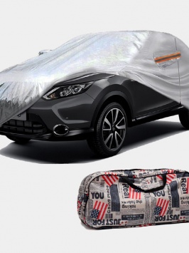 Тент - чехол Американка с подкладкой, с сумкой, для защиты автомобиля