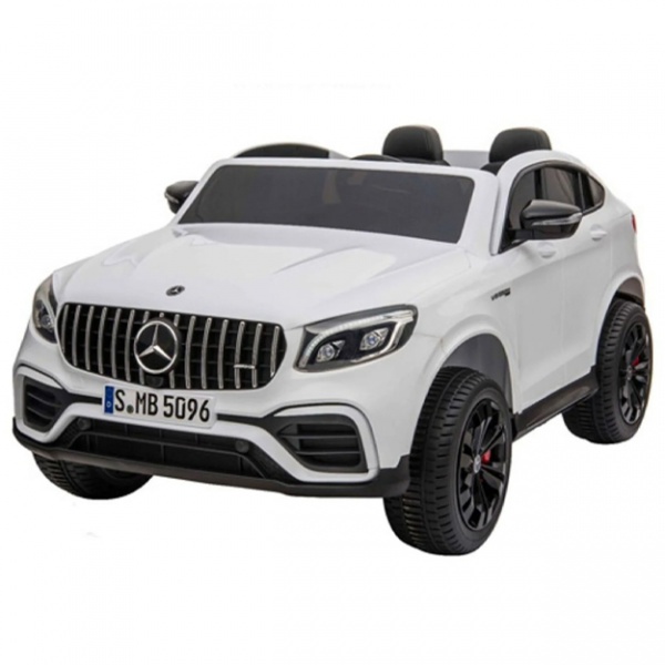 Купить Детский электромобиль Mercedes-Benz GLC63S двухместный белый в ...
