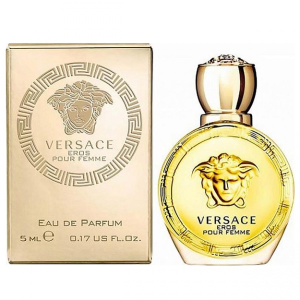Купить Парфюмерная вода Versace Eros Pour Femme Eau De Parfum, 5 мл в ...