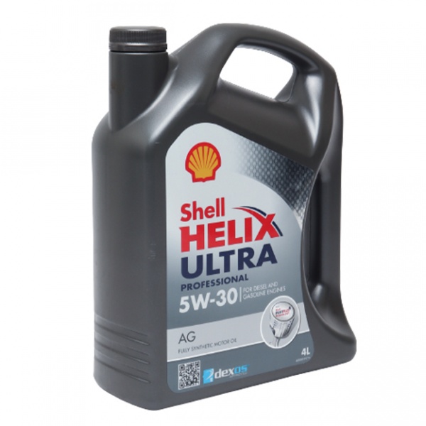 Синтетическое моторное масло Shell Helix Ultra 5W-40 API SP, 4 л