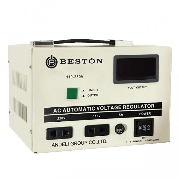 Купить Стабилизатор напряжения Beston SVC-D10KVA 110-250V Bypass в ...