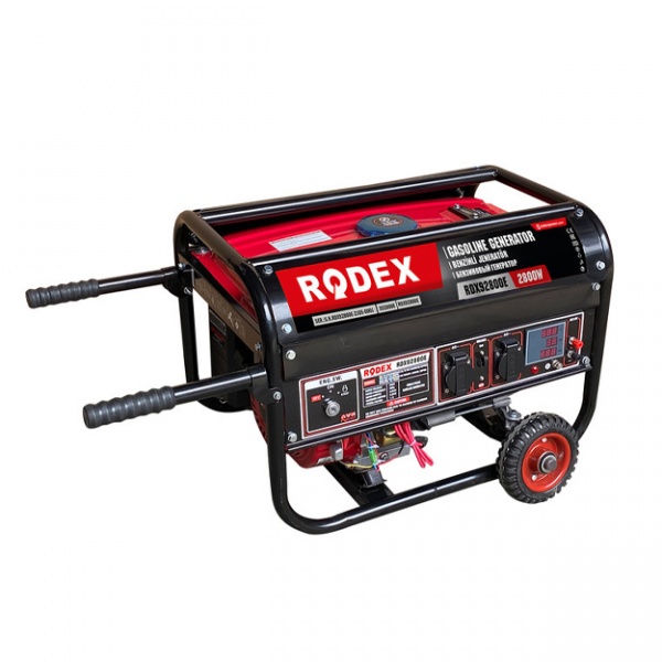 Купить Бензиновый генератор Rodex RDX92800E в Узбекистане - в рассрочку ...