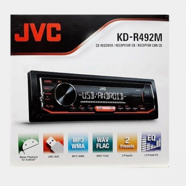 Купить Автомагнитола JVC KD-R492M в Узбекистане - в рассрочку | olcha