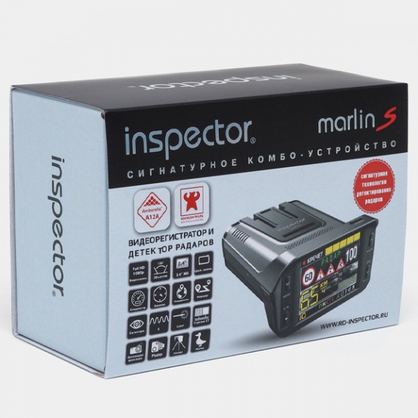 Купить Видеорегистратор с сигнатурным радар-детектором Inspector Marlin ...