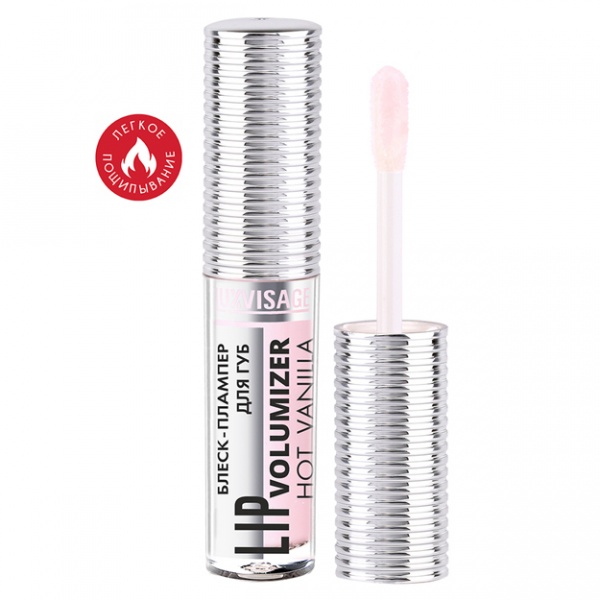 Блеск-плампер для губ Luxvisage Lip Volumizer Hot Vanilla 302 Milky Pink