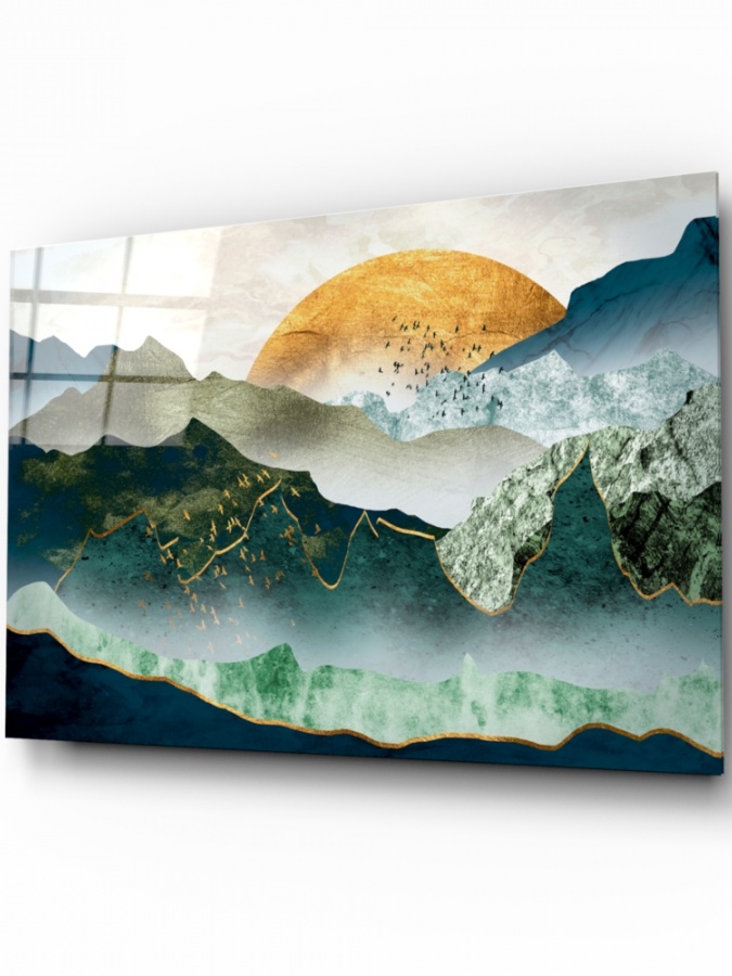 Sunrise Glass Art (110x70)