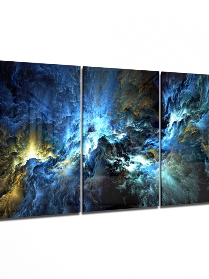 Depth Mega Glass Wall Art (72x46)