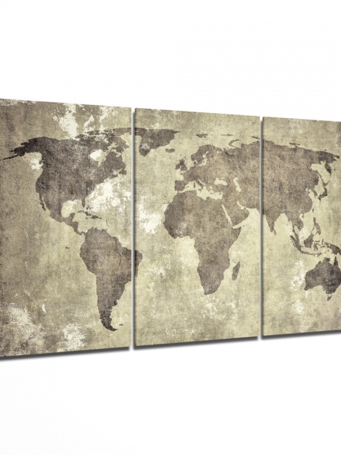 Space Mega Glass Wall Art (72x46)