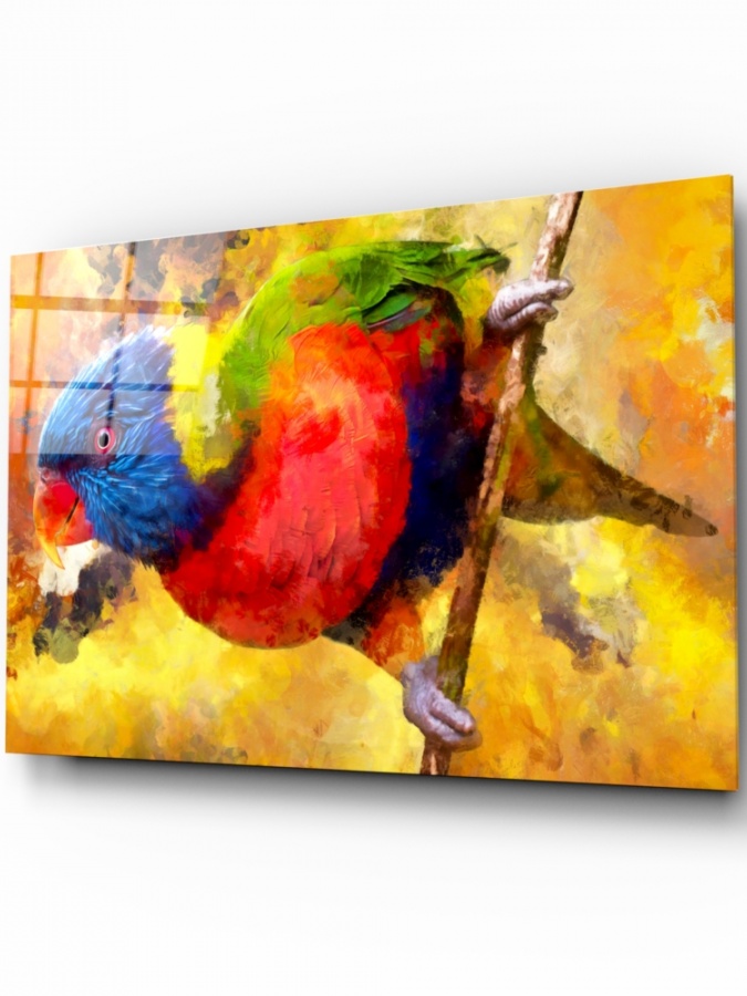 To'tiqush shishasi san'ati (110x70)