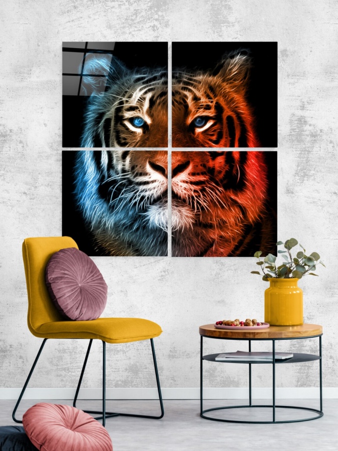 Стеклянная стена Tiger Quadro (60x60) 8682421199000
