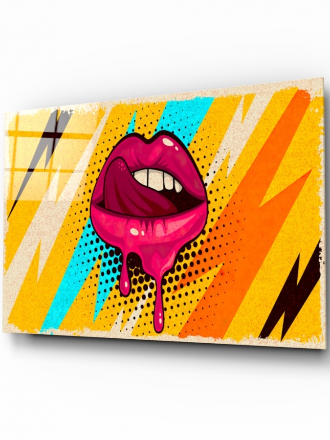Lip Glass Art (110x70)