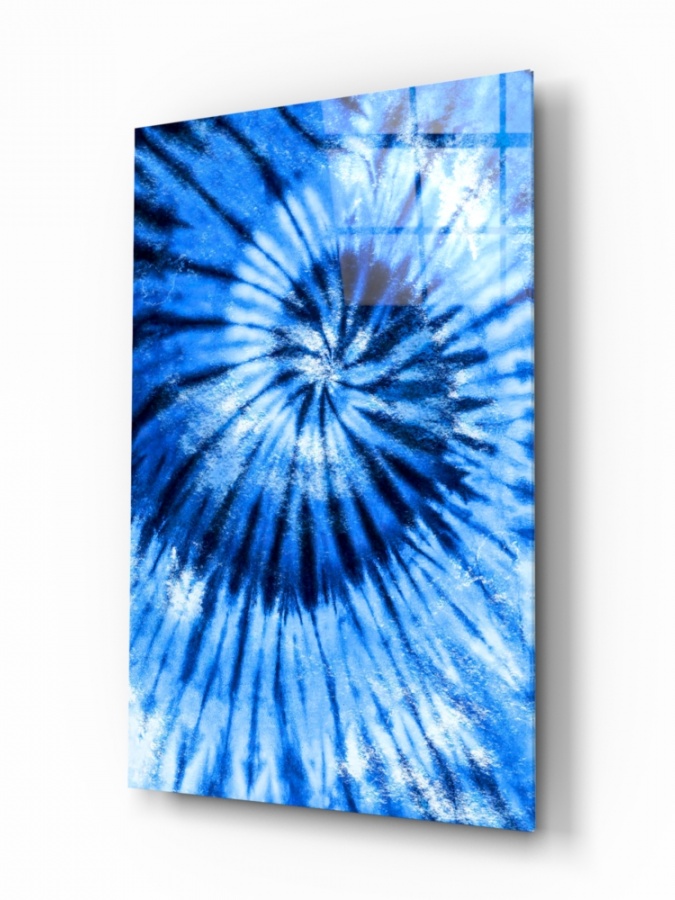 Голубая мозаика из стекла (72x46) 8682421208566
