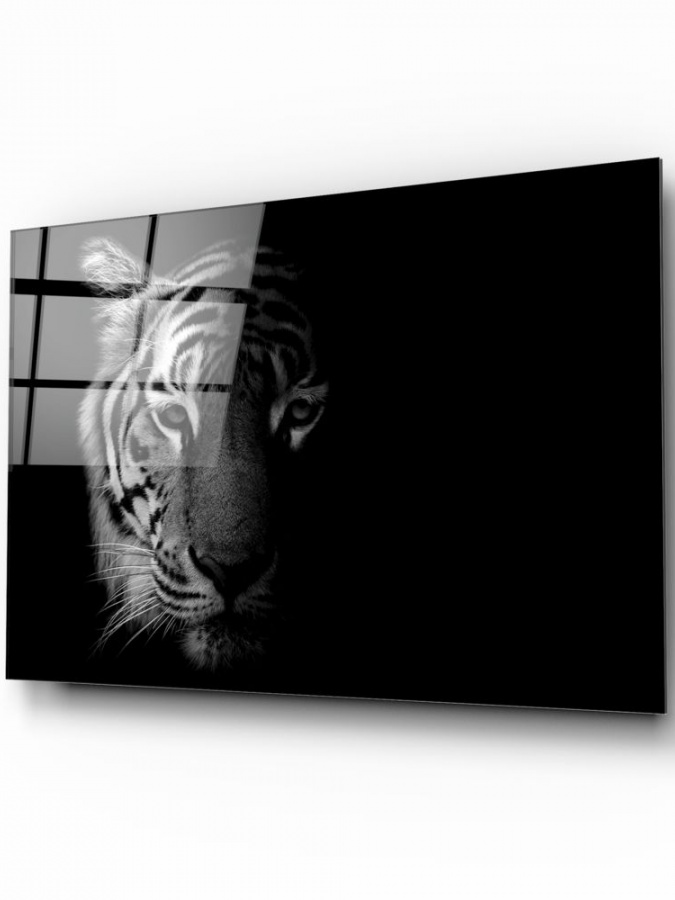 Tiger Glass Art (110x70)