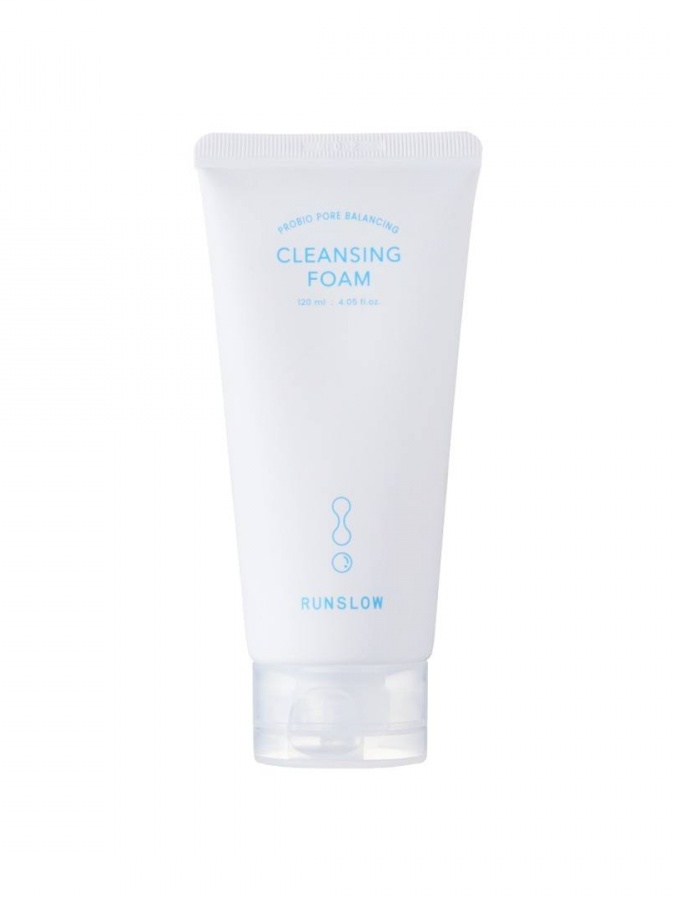 Балансирующая пенка Runslow Probio Pore Balancing Cleansing Foam, 120 мл