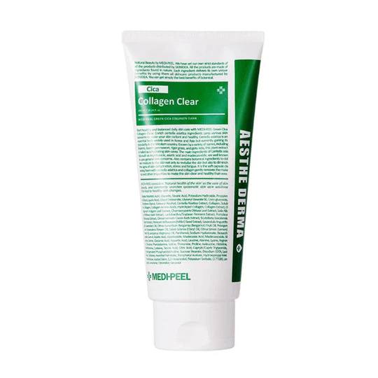 CICA Medi-Peel Green Cica Collagen Clear kompleksli kollagen ko‘pikli tozalash vositasi 300 ml