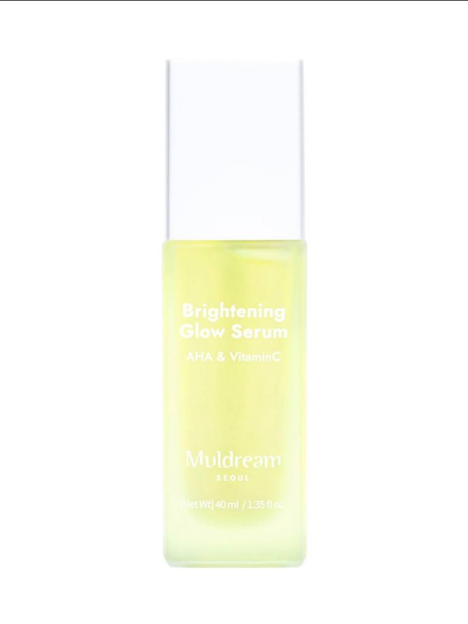 AHA va S vitamini o‘z ichiga olgan charaqlach zardob Muldream Brightening Glow Serum 40 ml
