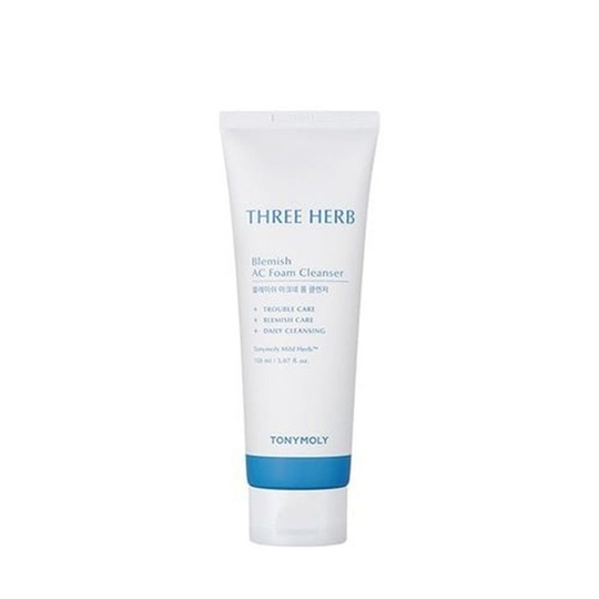 Yuz uchun ko‘pik Tony moly Three Herb Blemish AC Foam Cleanser 150ml