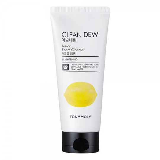 Yuvish uchun ko‘pik Tony Moly, Clean Dew Lemon Foam Cleanser, 180 ml