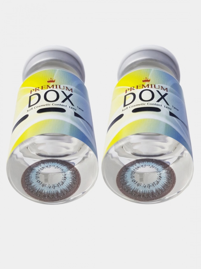 Rangli kontakt linzalari Premium Dox K2015 BLUE 0.00