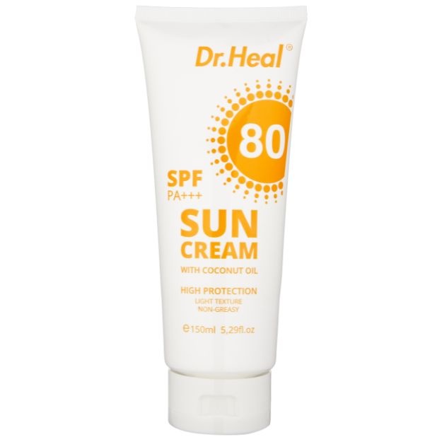 Sun cream with Coconut oil SPF80 Dr.Heal 150ml DRH-1881