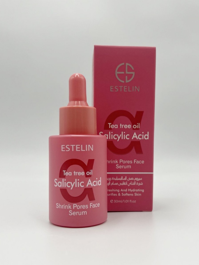 Yuz uchun zardob Salicylic acid & Tea tree oil shrink pores face serum 30ml ES0084