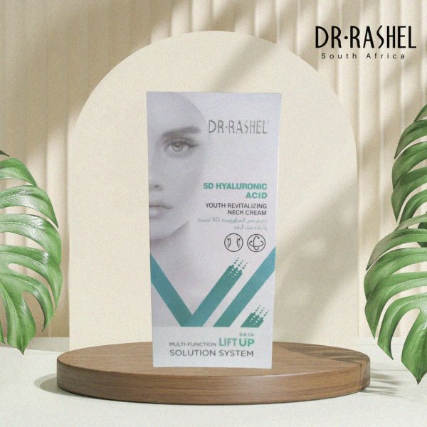Крем против морщин и лифтинг для шеи 5D Hyaluronic acid youth revitalizing neck cream 120ml