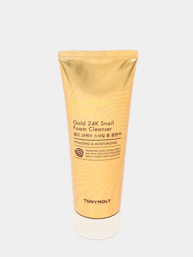 Yuz tozalovchi Intense Care Gold 24K Snail Foam Cleanser 150ml