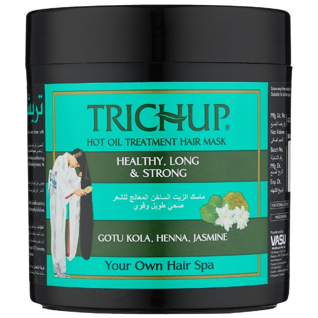 Маска с горячим маслом Здоровые, длинные и силные (HLS Hot Oil Mask) 500 мл