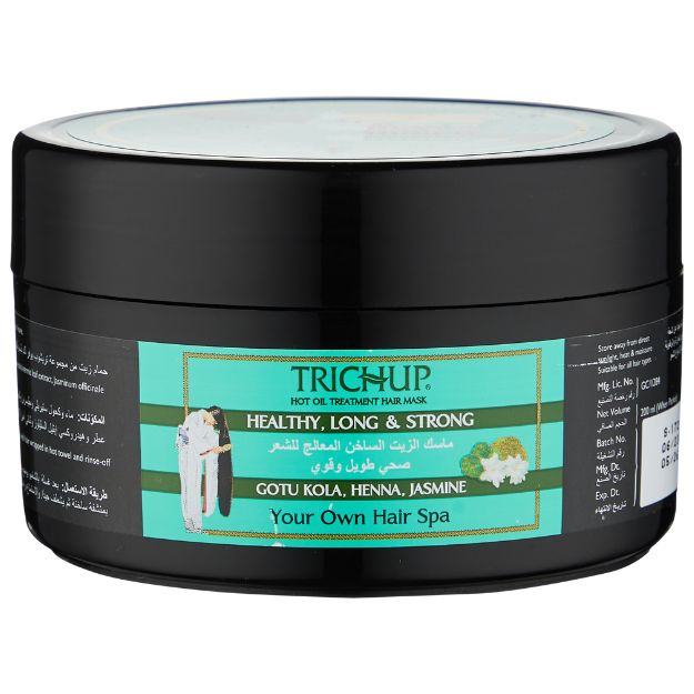 Issiq yog‘li niqob Trichup Hot Oil Treatment Hair Mask - Healthy, Long & Strong 200ml