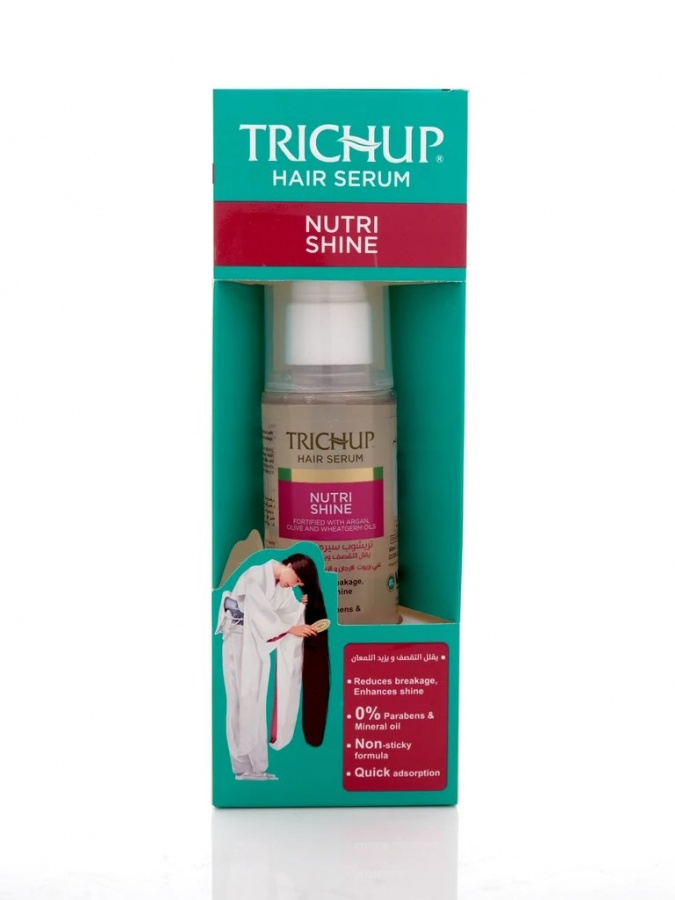 Sochlar porlashi uchun sarum Trichup Hair Serum - Nutrishine 60ml