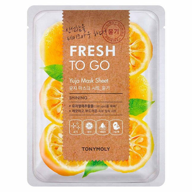 Yuz uchun maska TONY MOLY FRESH TO GO YUJA MASK SHEET
