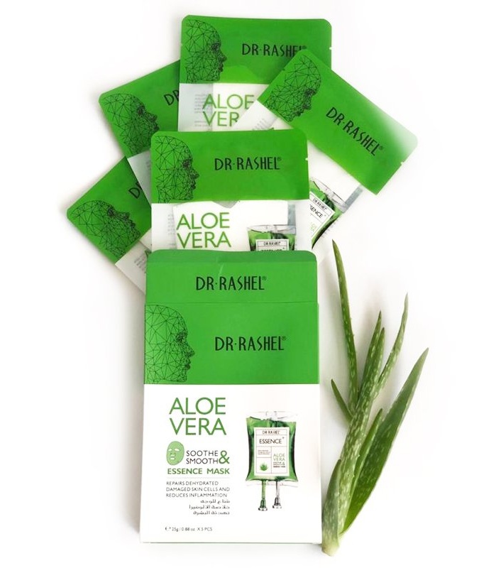 Yuz uchun niqob Aloe vera soothe & smooth essence mask sheet 25g DRL-1507