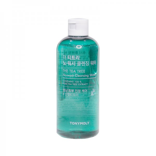 Мицеллярная вода для снятия макияжа  THE TEATREE NO WASH CLEANSING WATER   TM00004205