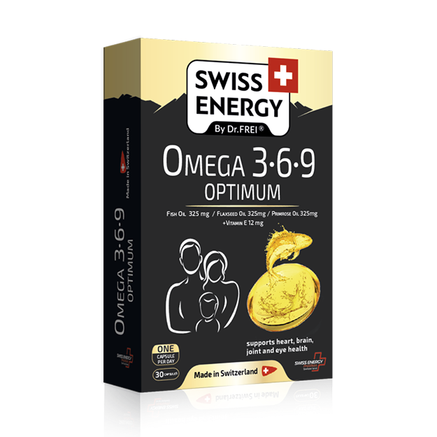 Swiss Energy Омега-3-6-9 Optimum капсулы 30шт