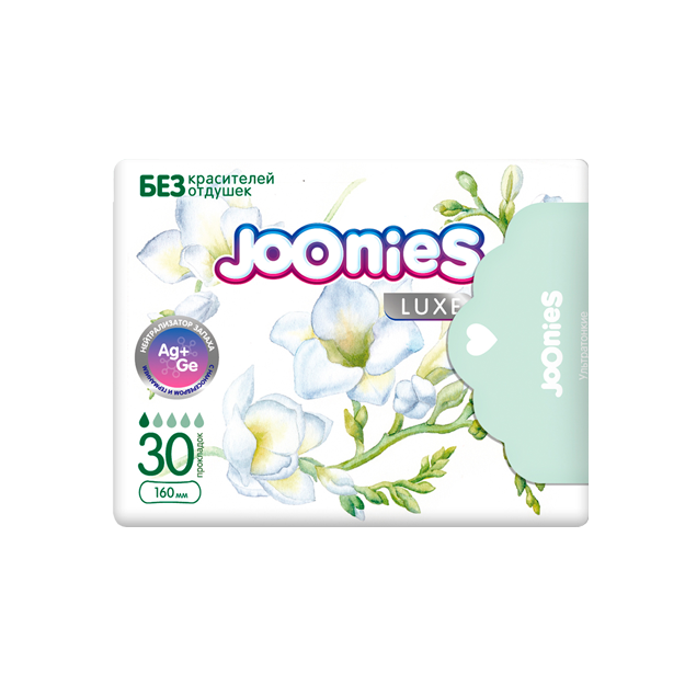Ayollar uchun gigienik prokladkalar Joonies Lux 30dona