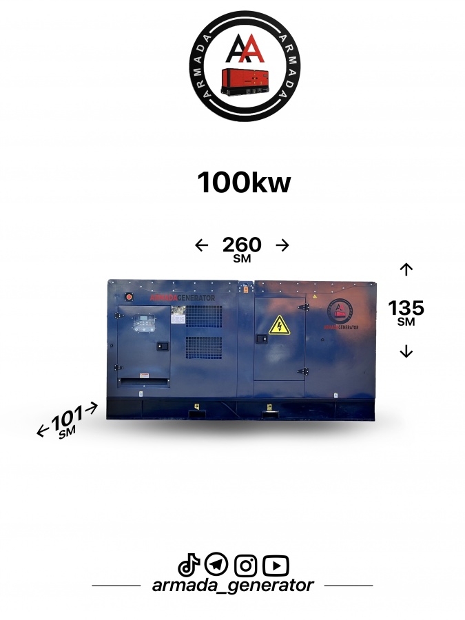 Benzin generator Armada M21 15 - 100 kw