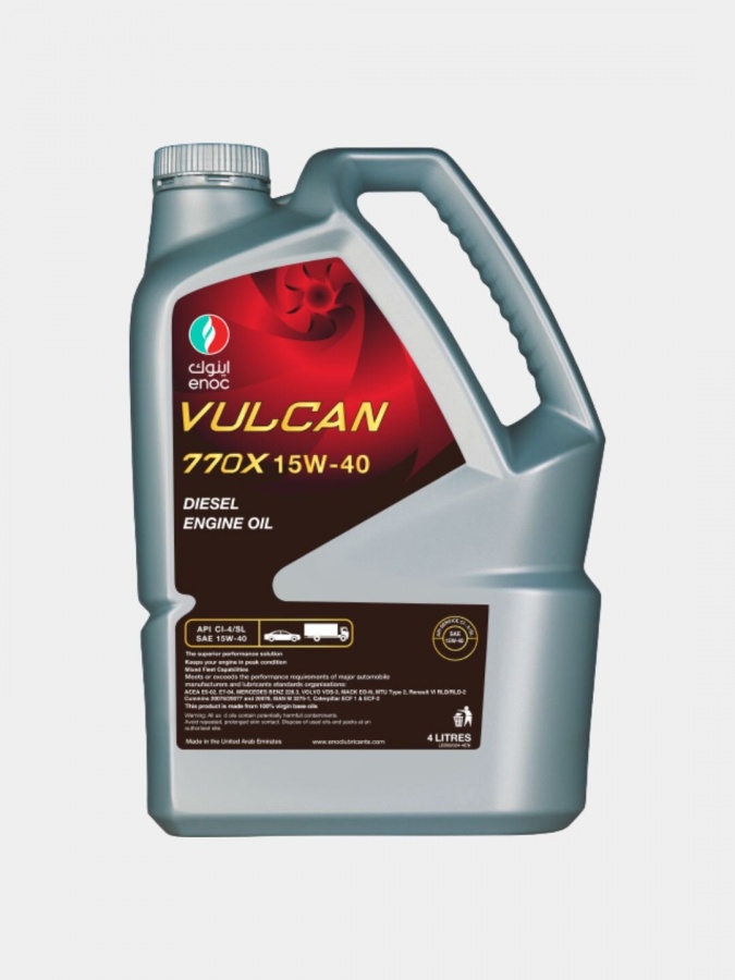 Моторное масло Enoc Vulcan 770X 15W-40 8L