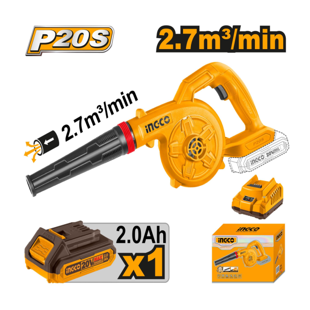 Simsiz puflagich 20 V Ingco CABLI200281