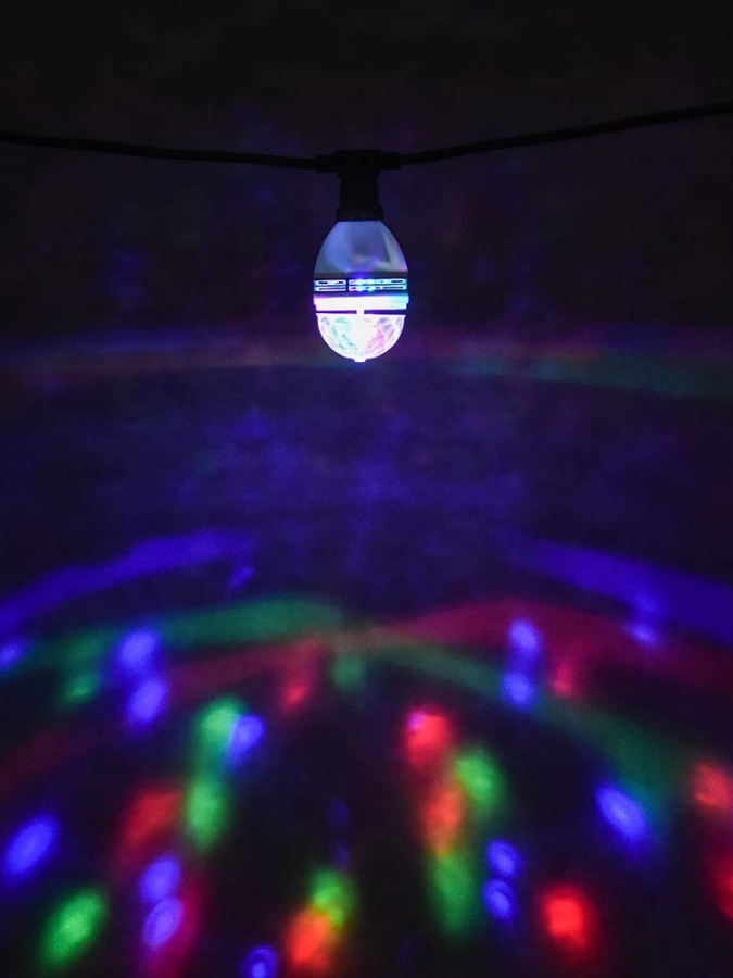 LED chiroq Vegas "Disko" 8x15 sm
