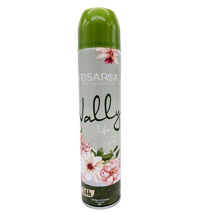 Gazli havo spreyi Rosarea air freshner "VALLY" 300 ml
