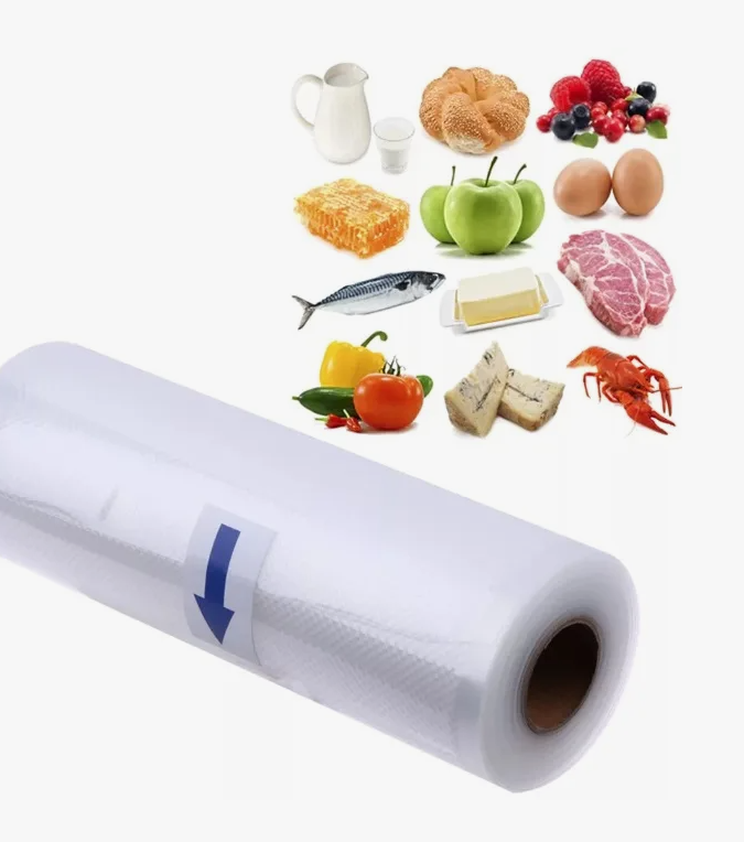 Пакеты для вакууматора, заморозки 12*500см рифленный