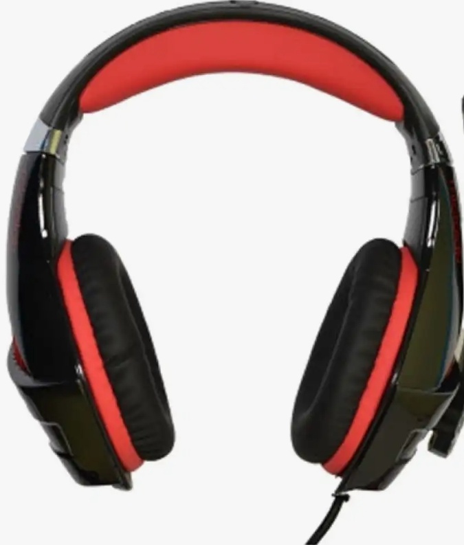 O‘yin uchun simli minigarnituralar Microlab G6 USB + Aux orqa yorug‘lik va mikrofon bilan