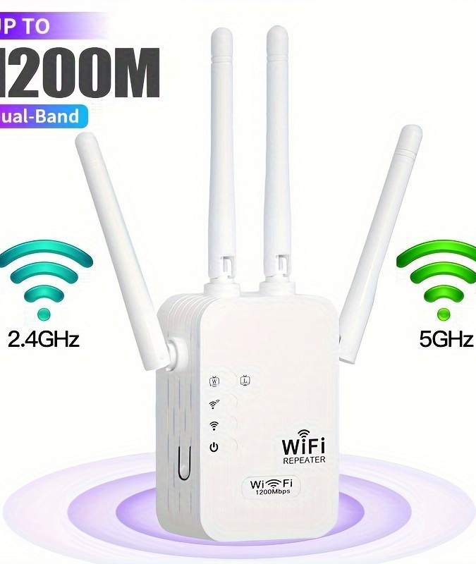 Усилитель повторитель сигнала интернета Wi-Fi репитер 2х диапазонный 2,4Ghz+5Ghz - 220W