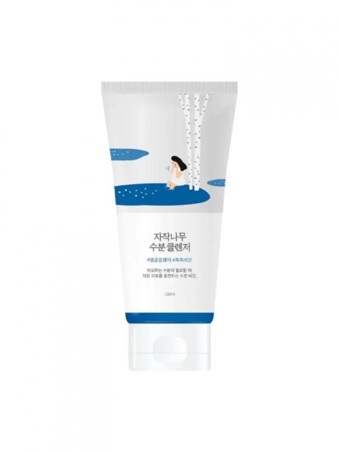 Увлажняющий гель для умывания с березовым соком Round Lab Birch Juice Moisturizing Cleanser