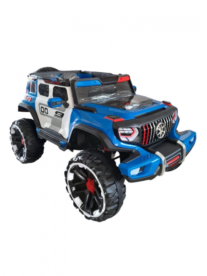 Bolalar elektromobili Alpomish Mercedes Benz AMG 4x4 ko‘k rangli