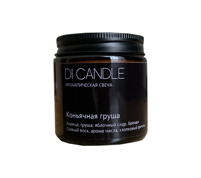 Свеча ароматическая Di Candle Коньячная груша