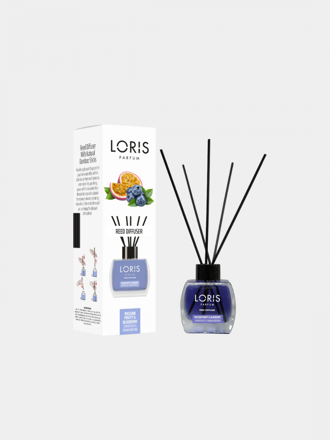 Аромадиффузор для дома Loris Parfum Passion Fruity & Blueberry 120 мл